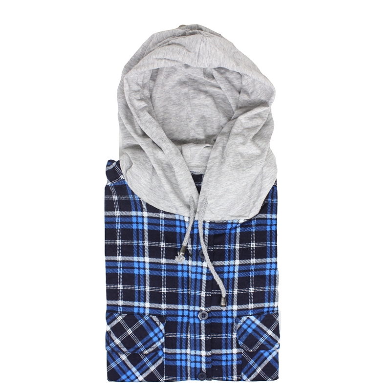 Flannelette Hooded Shirt by JACKSMITH - Picture 9 of 12