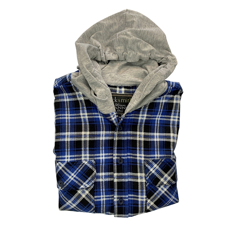 Flannelette Hooded Shirt by JACKSMITH - Picture 12 of 12