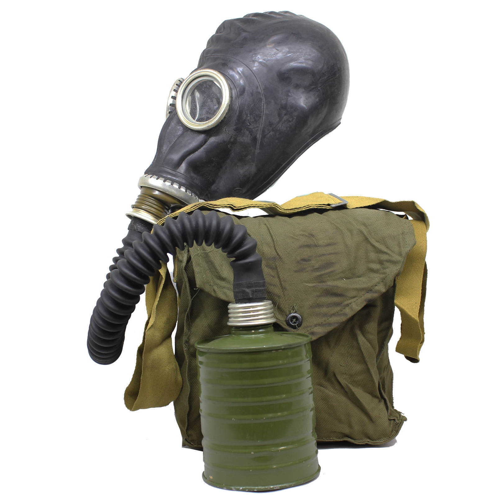 Soviet Gp-5 Gas Mask With Bag And Filter - MILITARY SURPLUS - Picture 8 of 8